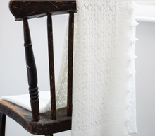 Load image into Gallery viewer, G.H. HURT AND SON Cosy Cashmere Baby Shawl - White