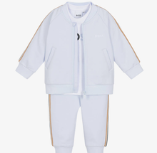 Load image into Gallery viewer, HUGO BOSS Baby Boys Pale Blue Logo Tracksuit
