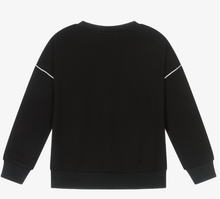 Load image into Gallery viewer, HUGO BOSS Black Glitter Logo Sweatshirt