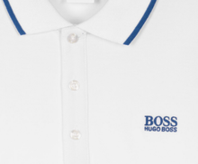 Load image into Gallery viewer, HUGO BOSS Boys White Polo Shirt