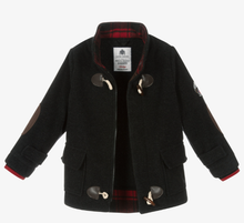 Load image into Gallery viewer, LAPIN HOUSE Boys Grey Wool Duffle Coat