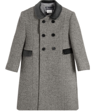 Load image into Gallery viewer, ANCAR Grey Wool Classic Coat
