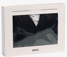 Load image into Gallery viewer, HUGO BOSS Baby Navy Blue Suit Romper