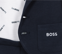 Load image into Gallery viewer, HUGO BOSS Baby Navy Blue Suit Romper
