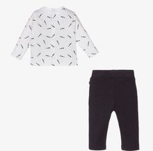 Load image into Gallery viewer, HUGO BOSS Baby Boys Blue Trouser Set