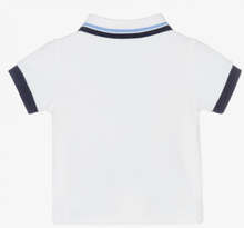 Load image into Gallery viewer, HUGO BOSS Baby Boys White Logo Polo Shirt