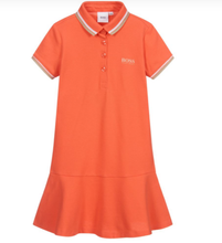 Load image into Gallery viewer, Hugo Boss Girls Teen Poloshirt Dress