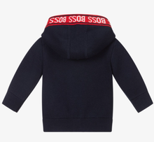 Load image into Gallery viewer, HUGO BOSS NAVY BLUE ZIP UP