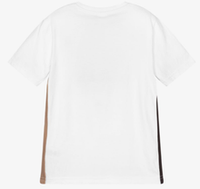 Load image into Gallery viewer, HUGO BOSS Boys White Cotton Logo T-Shirt