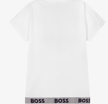 Load image into Gallery viewer, HUGO BOSS girls white poloshirt