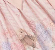 Load image into Gallery viewer, LAPIN HOUSE Girls Pink Bow Cotton Dress