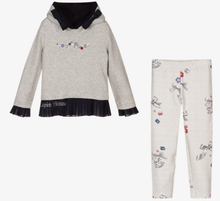Load image into Gallery viewer, LAPIN HOUSE grey leggings set