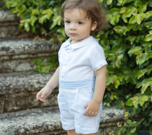 Load image into Gallery viewer, PATACHOU stripes linen romper