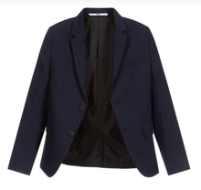 Load image into Gallery viewer, Hugo Boss Boy Navy Blue Slim-fit Suit