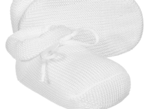 Load image into Gallery viewer, STORY LORIS white cotton baby booties
