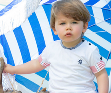 Load image into Gallery viewer, Patachou Cotton tshirt and shorts set