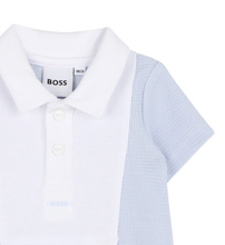 Load image into Gallery viewer, BOSS bib collar romper
