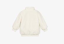 Load image into Gallery viewer, BOSS Boys Navy Blue &amp; Sherpa Fleece Reversible Jacket
