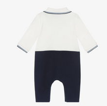 Load image into Gallery viewer, HUGO BOSS Baby Boys Navy Blue Cotton Romper
