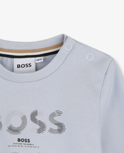 Load image into Gallery viewer, BOSS logo-print long-sleeve T-shirt
