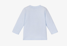 Load image into Gallery viewer, BOSS Baby Boys Pale Blue Cotton Top
