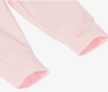 Load image into Gallery viewer, HUGO BOSS Girls Pink Organic Cotton Leggings
