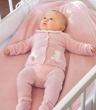 Load image into Gallery viewer, PATACHOU Baby Girls Pink Merino Wool &amp; Cashmere Knit Set
