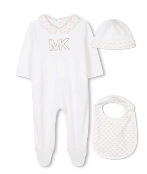 MICHEAEL KORS KIDS logo-embroidered  set