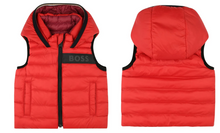 Load image into Gallery viewer, HUGO BOSS BABY reversible padded gilet
