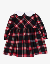 Load image into Gallery viewer, PATACHOU tartan smocked dress

