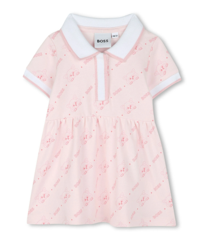HUGO BOSS graphic-print dress