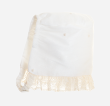 Load image into Gallery viewer, PATACHOU Baby unisex beige embroidered Baptism Gown and Bonnet

