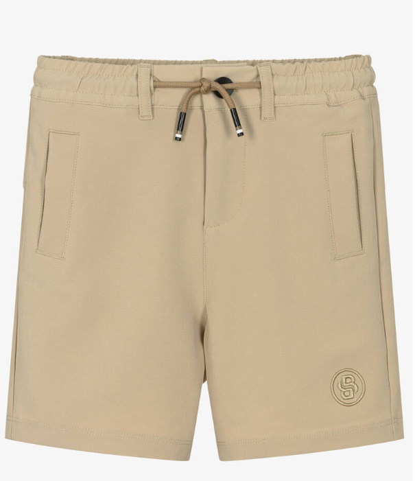HUGO BOSS Boys Beige Bermuda Shorts