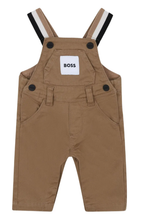 Load image into Gallery viewer, HUGO BOSS logo-patch dungarees

