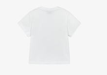 Load image into Gallery viewer, BOSS Boys White Cotton Jersey Square Logo T-Shirt
