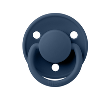 Load image into Gallery viewer, Bibs De Lux 2 Pack Silicone Onesize Cloud/Steel Blue
