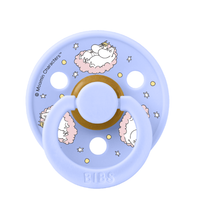 Load image into Gallery viewer, BIBS x Moomin Pacifier Colour 2 PACK Dreaming Latex Size 1 Baby Pink mix
