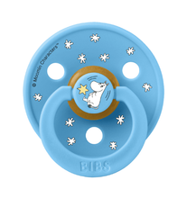 Load image into Gallery viewer, BIBS x Moomin Pacifier Colour 2 PACK Good Night Latex Size 2 Breeze Mix
