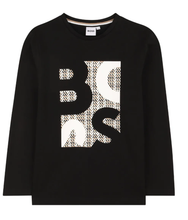 Load image into Gallery viewer, BOSS graphic-print long-sleeve T-shirt
