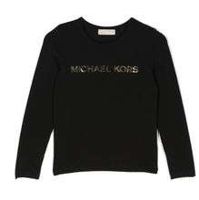 Load image into Gallery viewer, MICHAEL KORS logo-lettering long-sleeved T-shirt
