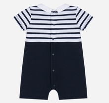 Load image into Gallery viewer, PATACHOU Navy Romper
