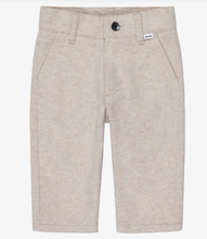 Load image into Gallery viewer, BOSS Baby Boys Beige Felted Jersey Trousers
