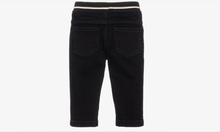 Load image into Gallery viewer, BOSS Boys Black Denim Jeans with Elasticated Waist
