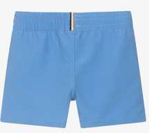 Load image into Gallery viewer, HUGO BOSS Boys Blue Swim Shorts
