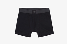 Load image into Gallery viewer, BOSS Boys Beige &amp; Black Cotton Boxer Shorts (2 Pack)
