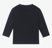 Load image into Gallery viewer, HUGO BOSS Boys Blue Cotton Top
