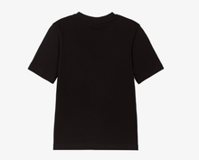 Load image into Gallery viewer, BOSS Boys Black Cotton T-Shirt with Updated Split Logo Print
