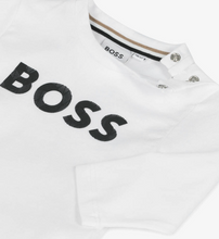 Load image into Gallery viewer, HUGO BOSS Boys White Cotton Top
