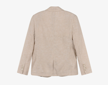 Load image into Gallery viewer, BOSS Boys Beige Linen Blazer
