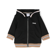 Load image into Gallery viewer, BOSS logo-print hoodie
